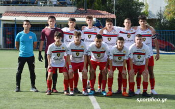 Κ17 ΕΠΣΑ: Ηλιούπολη - Καλλιθέα 2-2