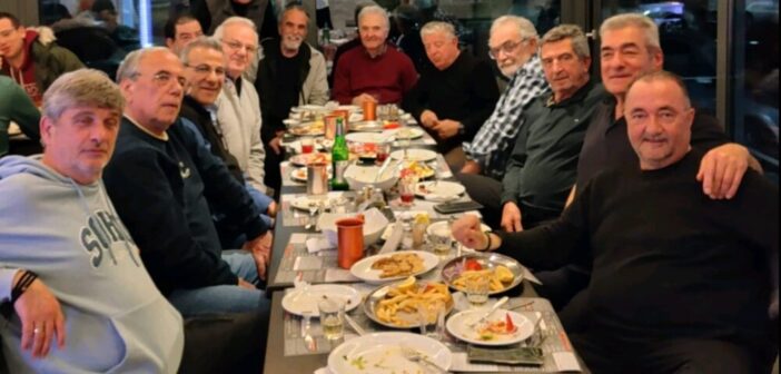 Παλαίμαχοι της Διάνα Ηλιούπολης στο ‘Κονάκι’.